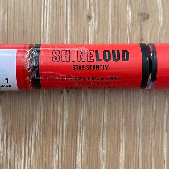 NYX Cosmetics Makeup Lipstick Stay Stuntin’ Shine Loud Lip Gloss Full Size New - Picture 5 of 11